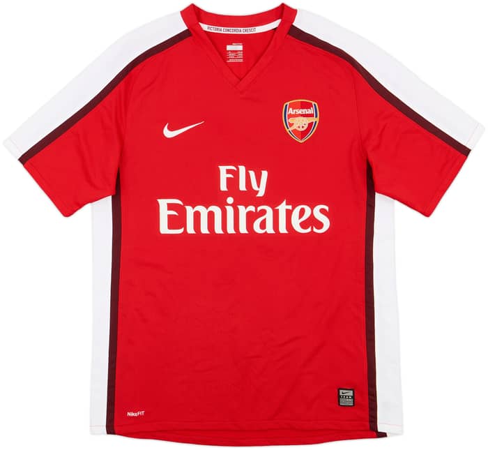 2008-10 Arsenal Home Shirt Fabregas #4 - 8/10 - (M)