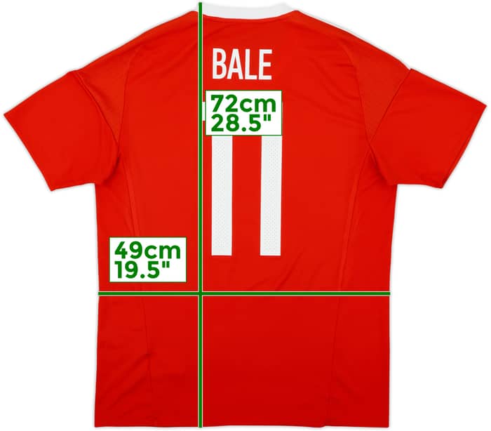 2016-17 Wales Home Shirt Bale #11 - 8/10 - (M)