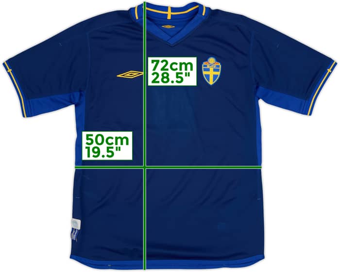 2004-06 Sweden Away Shirt - 5/10 - (M)