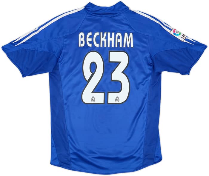 2004-05 Real Madrid Third Shirt Beckham #23 - 5/10 - (S)