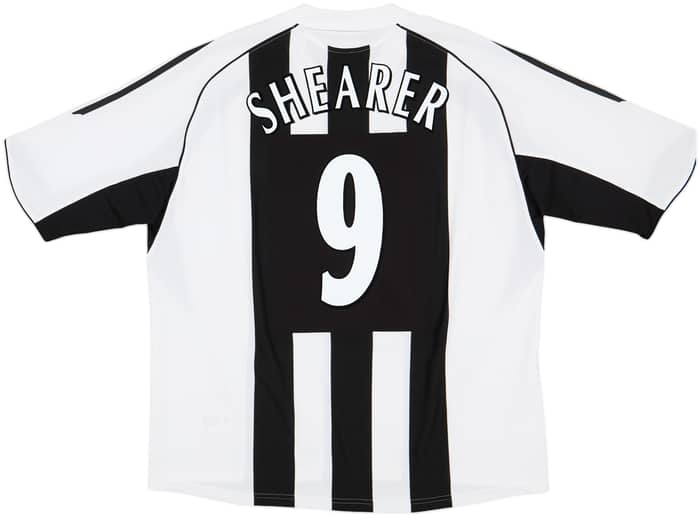 2005-07 Newcastle Home Shirt Shearer #9 - 6/10 - (XXL)