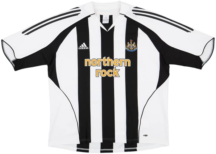 2005-07 Newcastle Home Shirt Shearer #9 - 6/10 - (XXL)