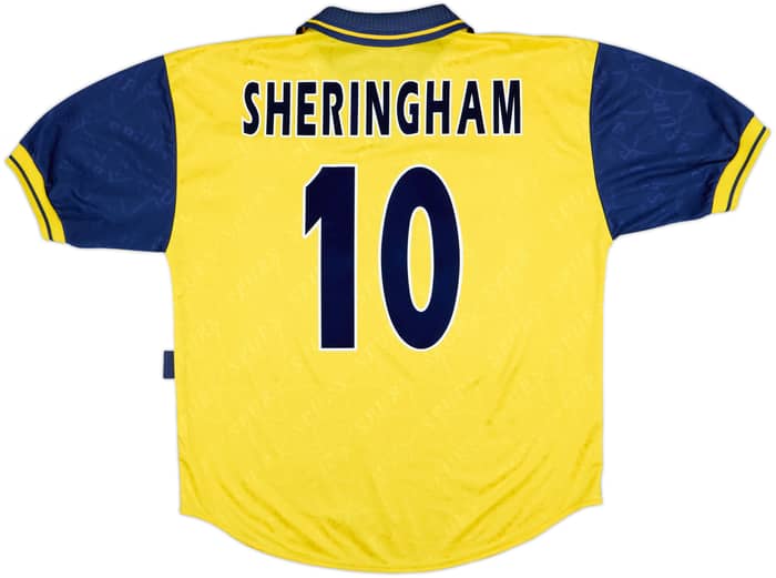 1995-97 Tottenham Third Shirt Sheringham #10 - 10/10 - (L)