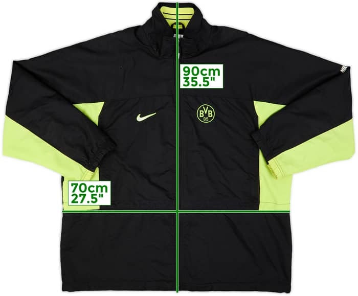 1997-98 Borussia Dortmund Nike Track Jacket - 8/10 - (XL)