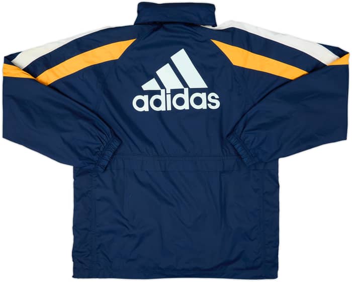 1998-99 Real Madrid adidas Hooded Rain Jacket - 8/10 - (S)