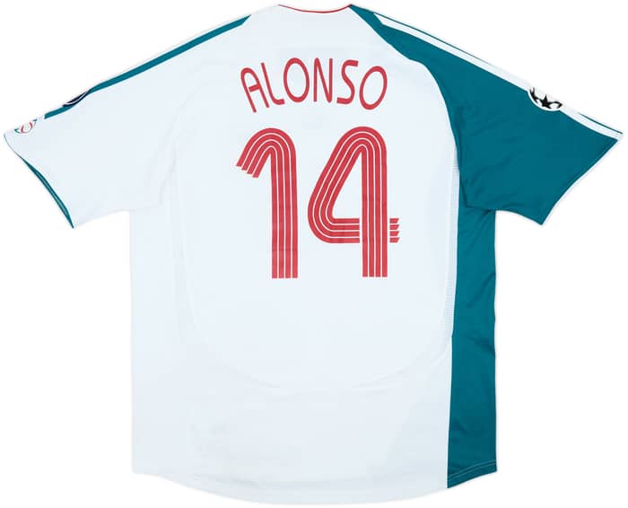 2006-07 Liverpool Third Shirt Alonso #14 - 6/10 - (M)