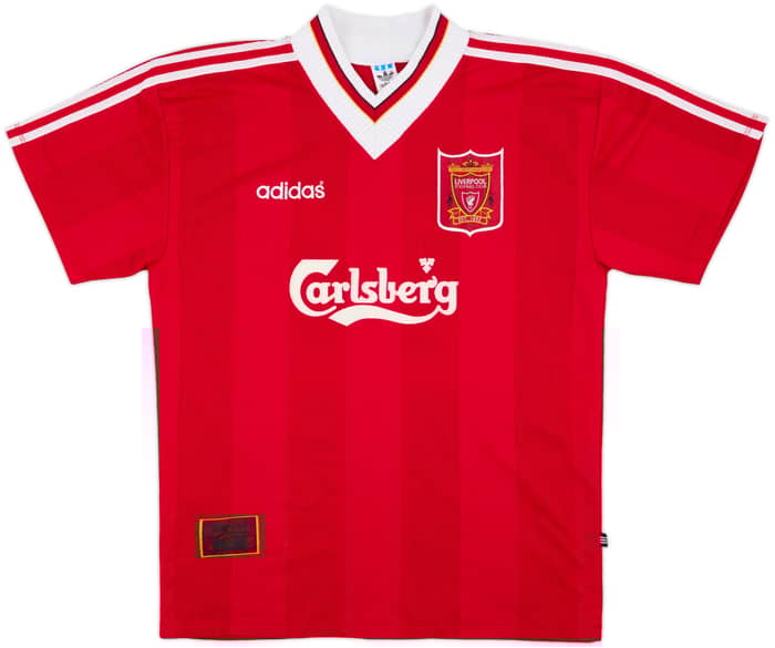 1995-96 Liverpool Home Shirt Fowler #23 - 8/10 - (XL)