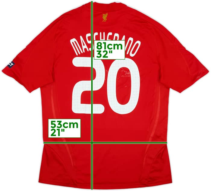 2008-10 Liverpool Home Shirt Mascherano #20 - 4/10 - (L)