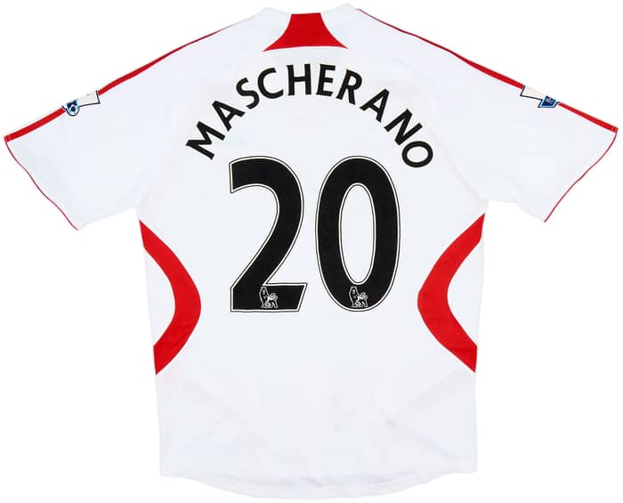 2007-08 Liverpool Away Shirt Mascherano #20 - 8/10 - (M)
