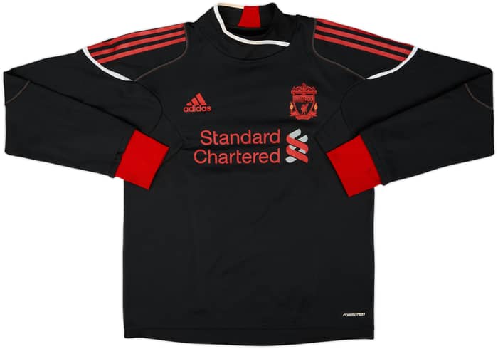 2010-11 Liverpool adidas Formotion Sweat Top - 8/10 - (L)