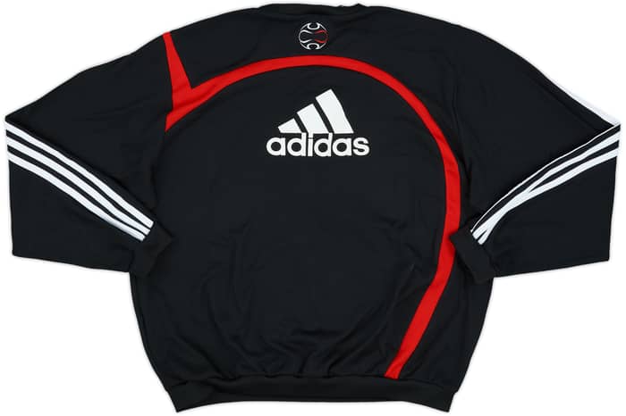 2007-08 Liverpool adidas Sweat Top - 8/10 - (L)