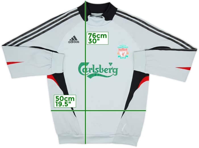 2008-09 Liverpool adidas Drill Top - 8/10 - (L)
