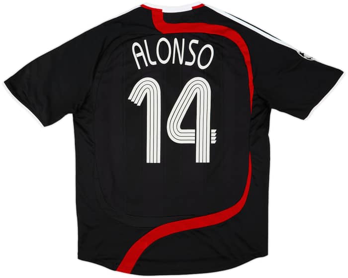 2007-08 Liverpool Third Shirt Alonso #14 - 9/10 - (L)