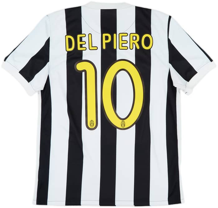 2009-10 Juventus Home Shirt Del Piero #10 - 9/10 - (M)