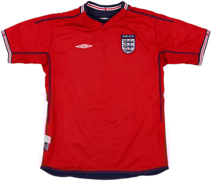 2002-04 England Away Shirt - 8/10 - (L.Boys)