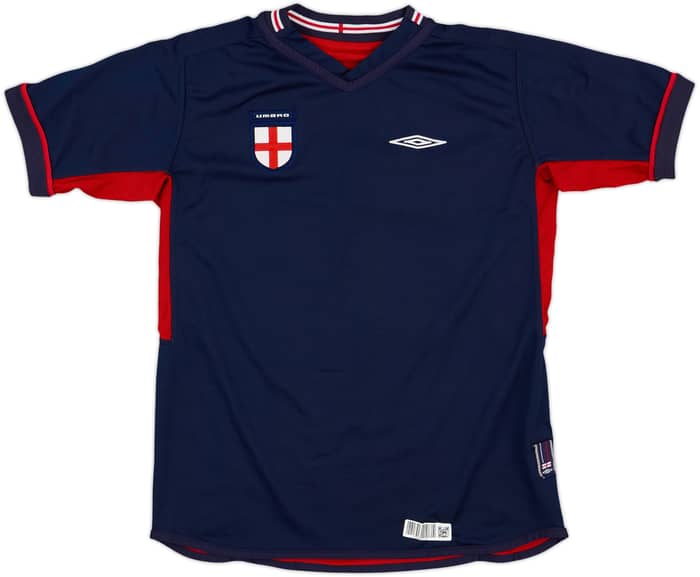 2002-04 England Away Shirt - 8/10 - (L.Boys)