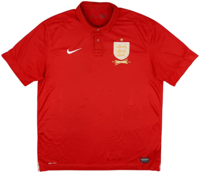 2013 England Away 150th Anniversary Shirt - 6/10 - (XL)