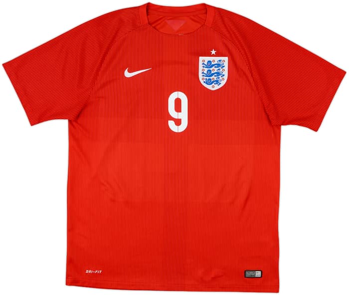 2014-15 England Away Shirt Sturridge #9 - 10/10 - (L)