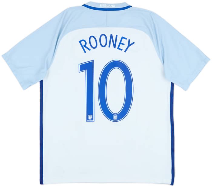 2016-17 England Home Shirt Rooney #10 - 5/10 - (L)