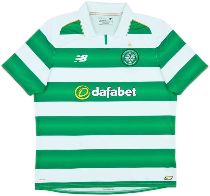 2016-17 Celtic Home Shirt - 6/10 - (XL)
