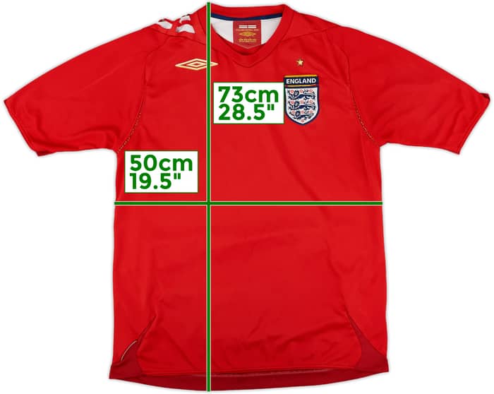 2006-08 England Away Shirt - 4/10 - (M)