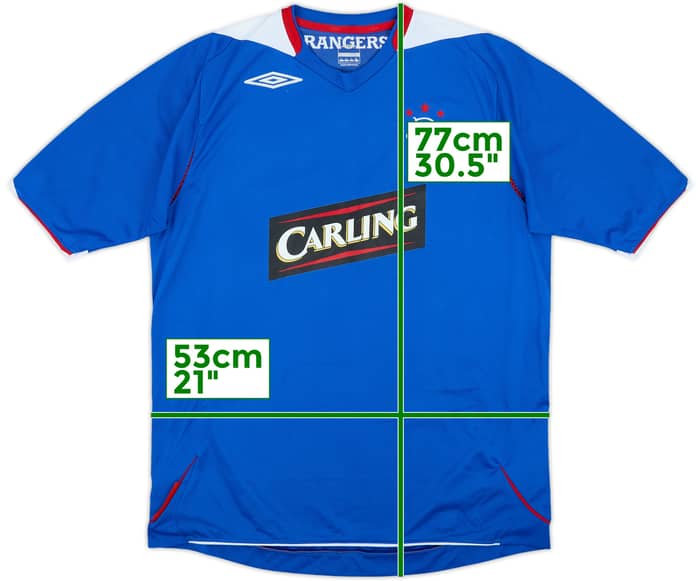 2006-07 Rangers Home Shirt - 7/10 - (L)