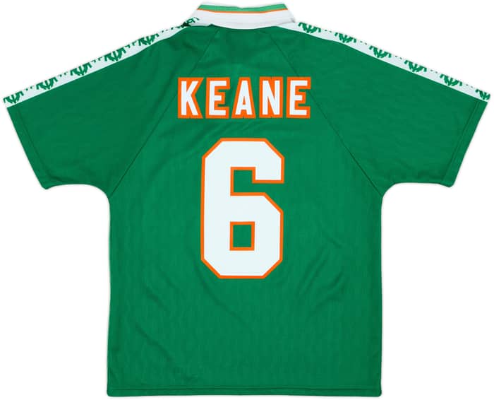 1996-98 Ireland Home Shirt Keane #6 - 10/10 - (M)