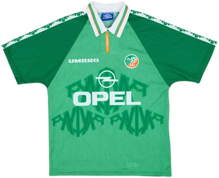 1996-98 Ireland Home Shirt Keane #6 - 10/10 - (M)