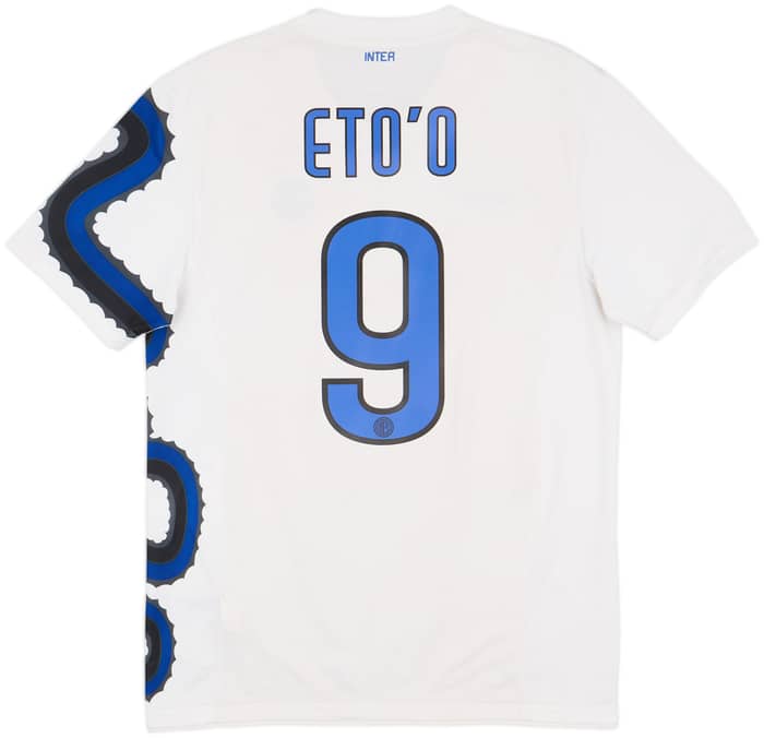 2010-11 Inter Milan Away Shirt Eto'o #9 - 7/10 - (M)