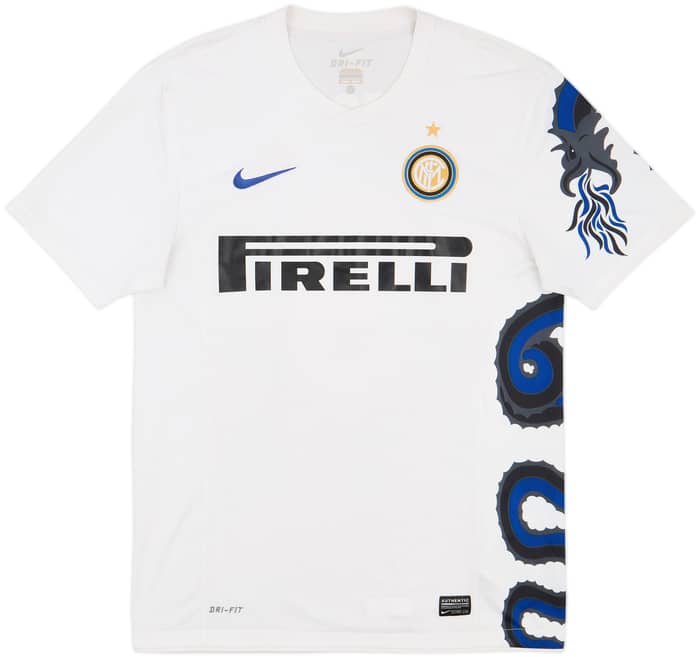 2010-11 Inter Milan Away Shirt Eto'o #9 - 7/10 - (M)