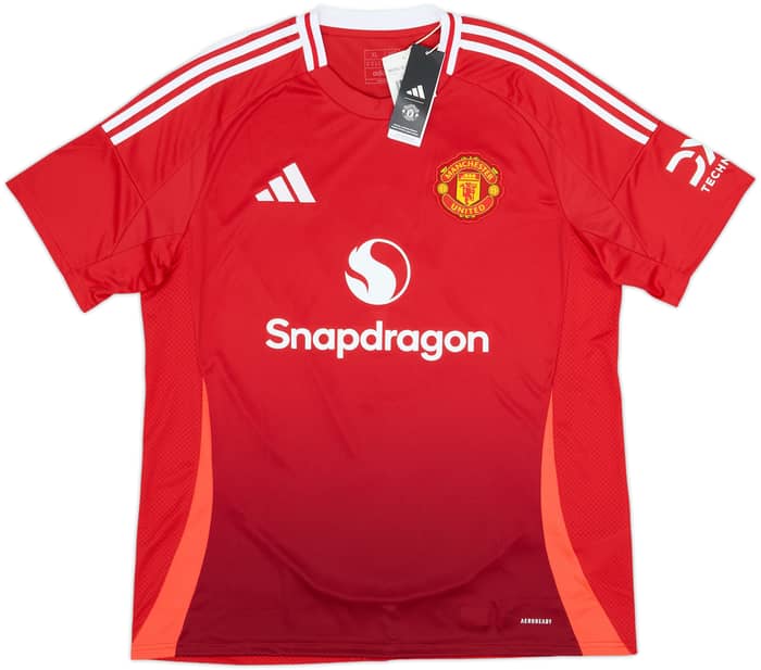 2024-25 Manchester United Home Shirt B.Fernandes #8 (XL)