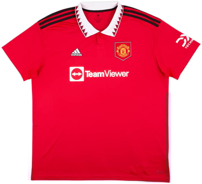 2022-23 Manchester United Home Shirt Antony #21 - 10/10 - (XXL)
