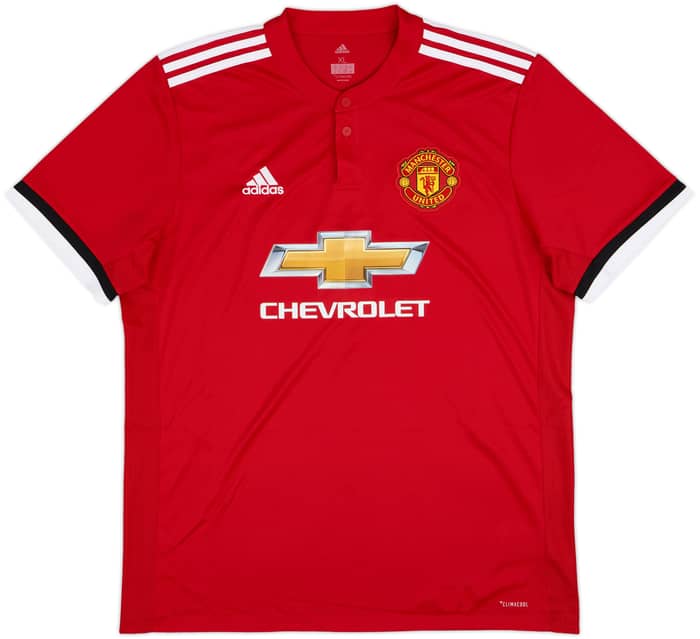 2017-18 Manchester United Home Shirt Ibrahimovic #10 - 9/10 - (XL)