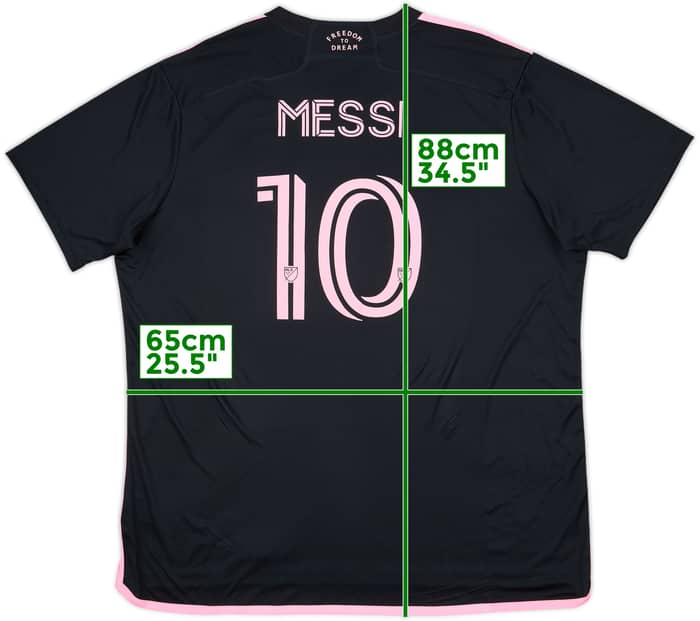 2023-24 Inter Miami Away Shirt Messi #10 (XXL)