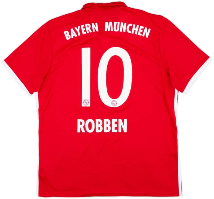 2016-17 Bayern Munich Home Shirt Robben #10 - 8/10 - (L)