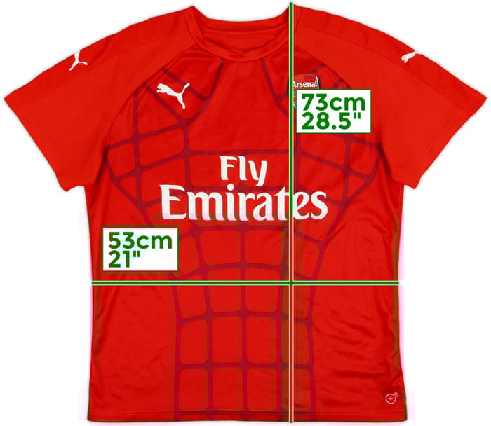 2015-16 Arsenal Puma Training Shirt - 8/10 - (XL)