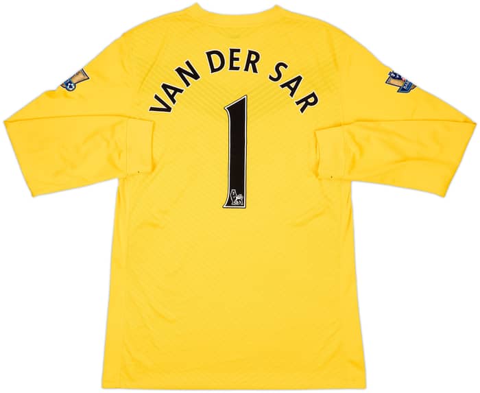 2009-10 Manchester United Player Issue GK Shirt Van Der Sar #1 - 7/10 - (XXL)