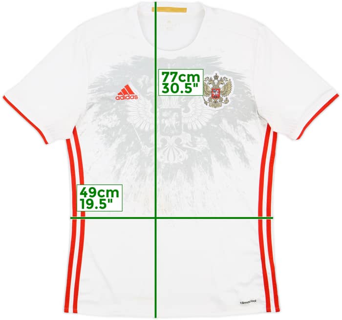 2016-17 Russia Away Shirt - 8/10 - (M)