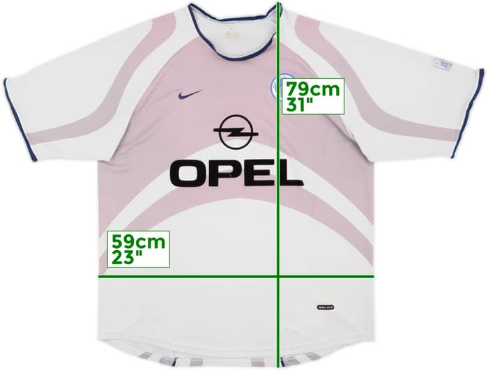 2001-02 Paris Saint-Germain Away Shirt - 3/10 - (L)