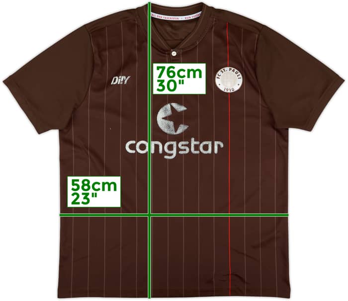 2021-22 St Pauli Home Shirt - 4/10 - (L)