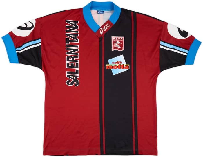1996-97 Salernitana Asics Training Shirt - 9/10 - (XL)