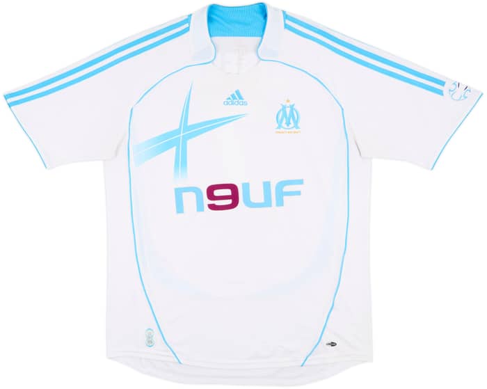 2006-07 Olympique Marseille Home Shirt Ribery #7 - 8/10 - (XL)