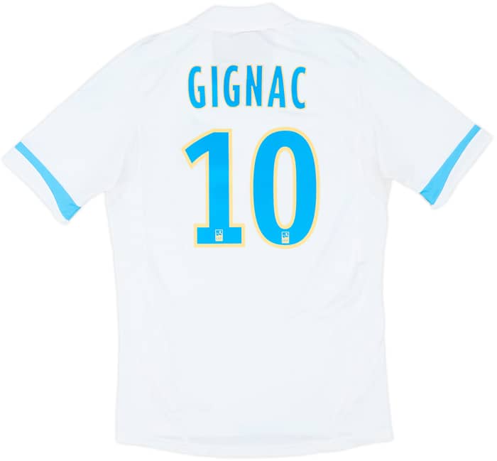 2011-12 Olympique Marseille Home Shirt Gignac #10 - 8/10 - (S)