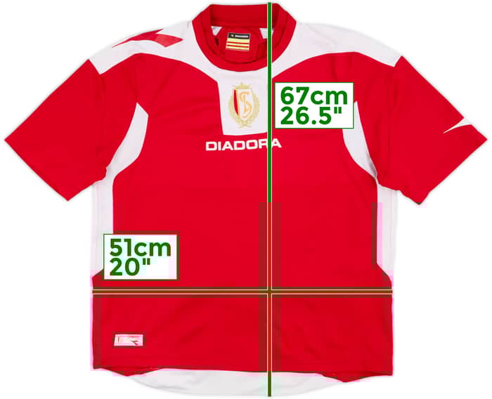 2009-10 Standard Liege Home Shirt - 6/10 - (S)