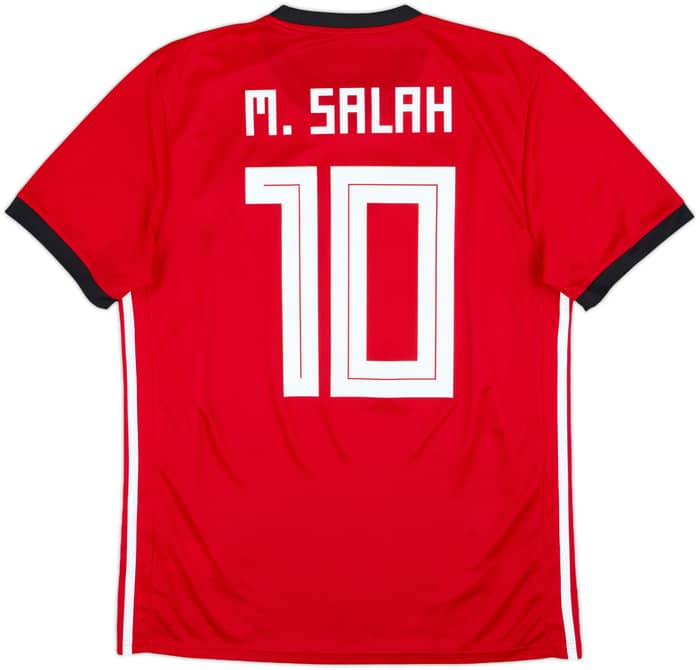 2018-19 Egypt Home Shirt Salah #10 - 8/10 - (M)