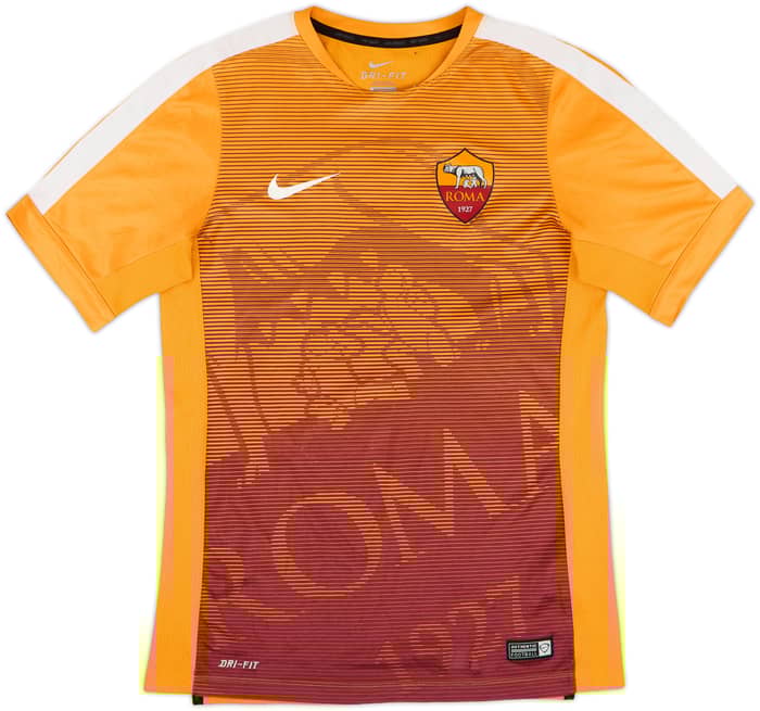 2015-16 Roma Nike Training Shirt - 7/10 - (S)