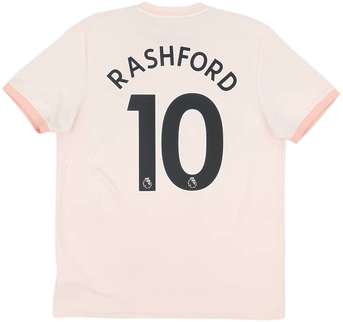 2018-19 Manchester United Away Shirt Rashford #10 - 6/10 - (L)