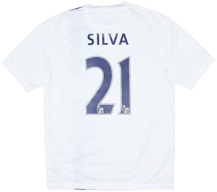 2013-14 Manchester City Third Shirt Silva #21 - 8/10 - (M)