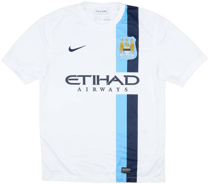2013-14 Manchester City Third Shirt Silva #21 - 8/10 - (M)