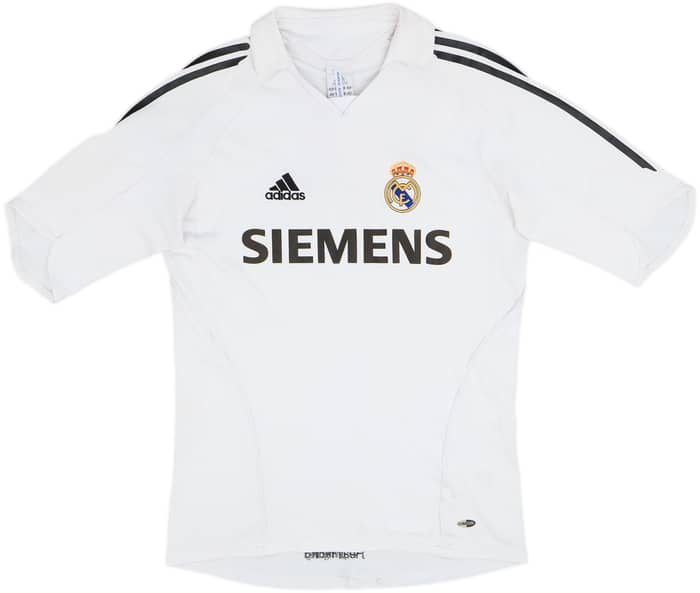 2005-06 Real Madrid Home Shirt - 4/10 - (S)